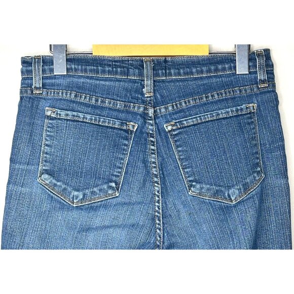 NYDJ Womens Jeans NOT YOUR DAUGHTER'S Denim Straight Designer Blue Size 12 - Picture 5 of 14